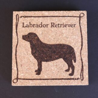 Labrador Retriever Cork Coasters