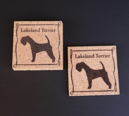 Lakeland Terrier Cork Coasters