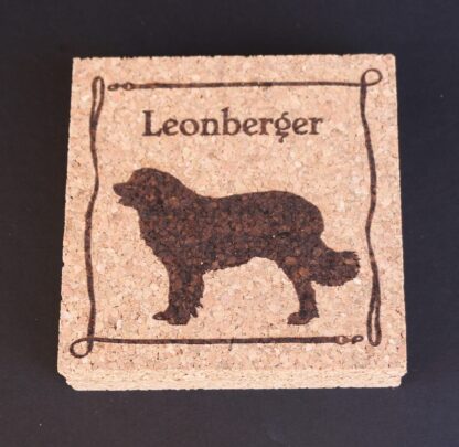 Leonberger Cork Coasters