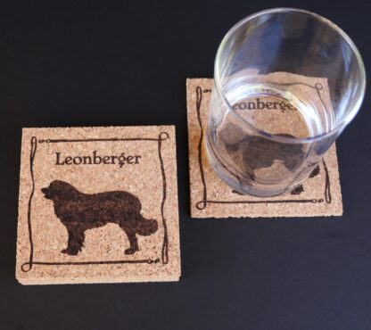 Leonberger Cork Coasters