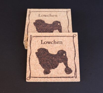 Lowchen Cork Coasters