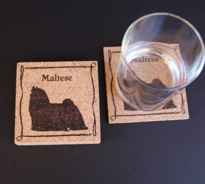 Maltese Cork Coasters