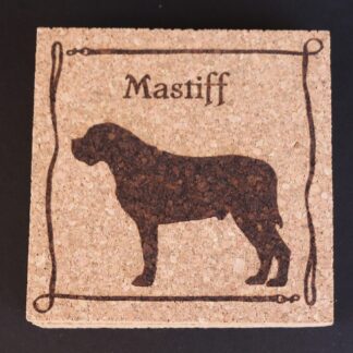 Mastiff Cork Coasters