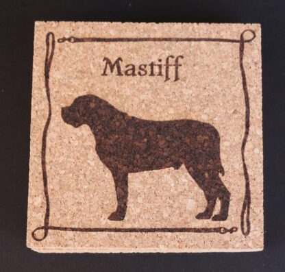 Mastiff Cork Coasters