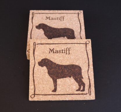 Mastiff Cork Coasters