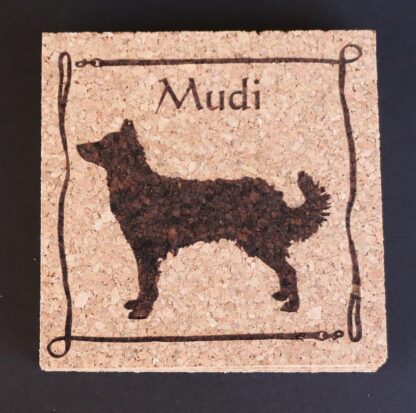 Mudi Cork Coasters