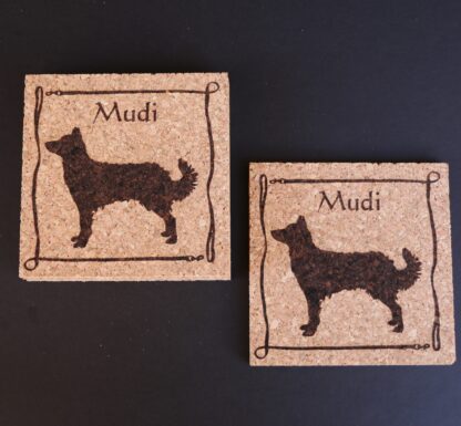 Mudi Cork Coasters