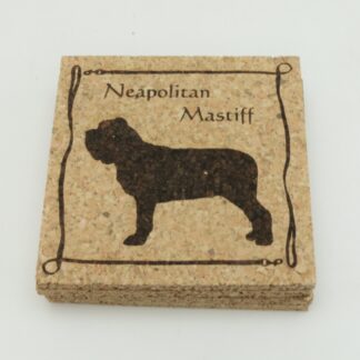 Neapolitan Mastiff Cork Coasters