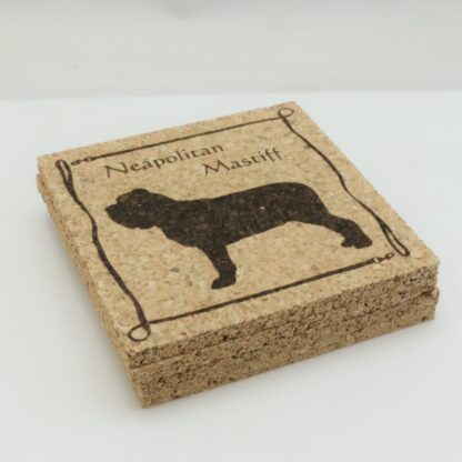 Neapolitan Mastiff Cork Coasters