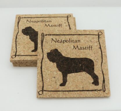 Neapolitan Mastiff Cork Coasters