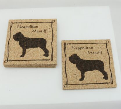 Neapolitan Mastiff Cork Coasters