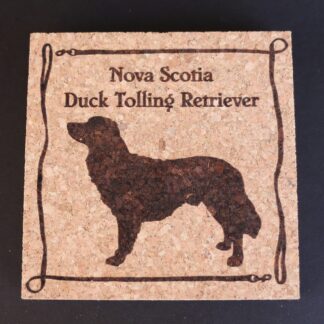 Nova Scotia Duck Tolling Retriever Cork Coasters