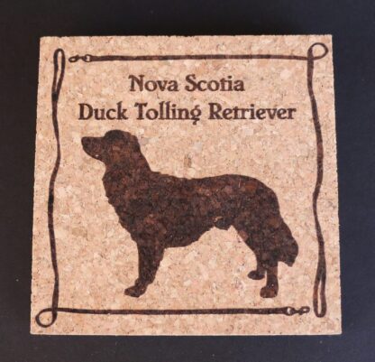 Nova Scotia Duck Tolling Retriever Cork Coasters