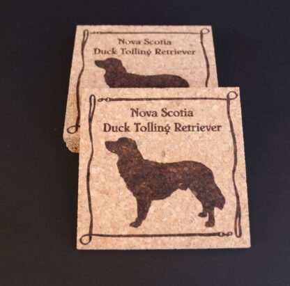 Nova Scotia Duck Tolling Retriever Cork Coasters