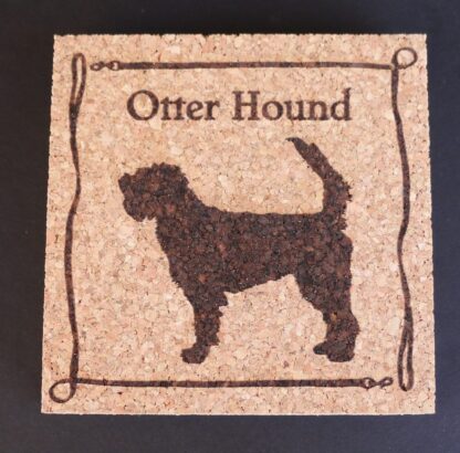 Otterhound Cork Coasters