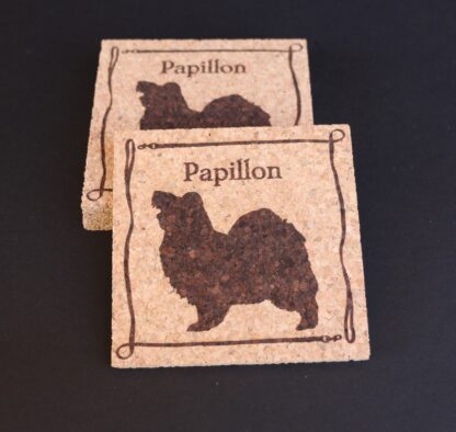 Papillon Cork Coasters