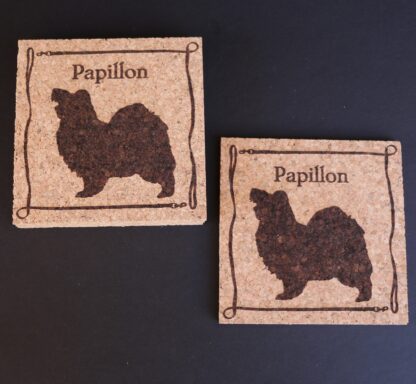 Papillon Cork Coasters