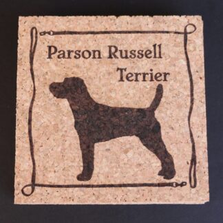 Parson Russell Terrier Cork Coasters