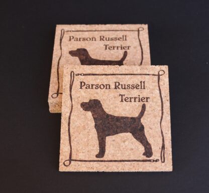 Parson Russell Terrier Cork Coasters