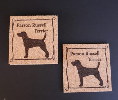 Parson Russell Terrier Cork Coasters