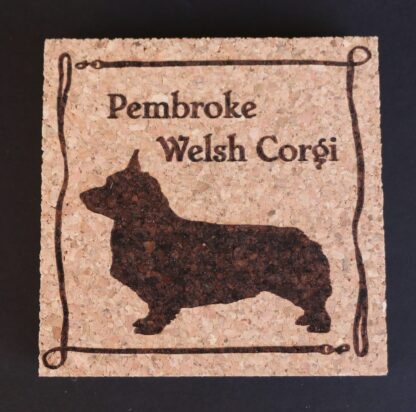 Pembroke Welsh Corgi Cork Coasters