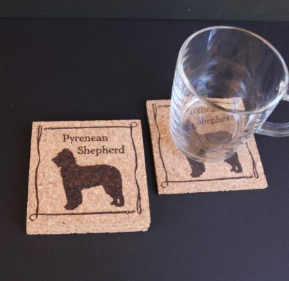 Pyrenean Shepherd Cork Coasters