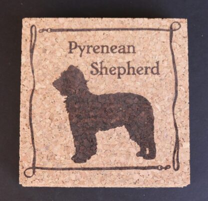 Pyrenean Shepherd Cork Coasters