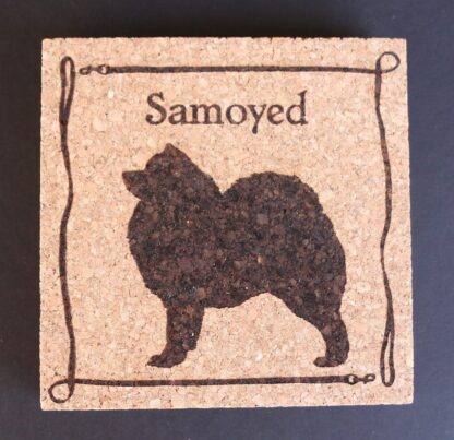 Samoyed Cork Coasters