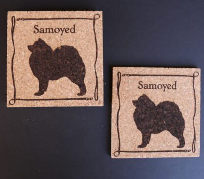 Samoyed Cork Coasters