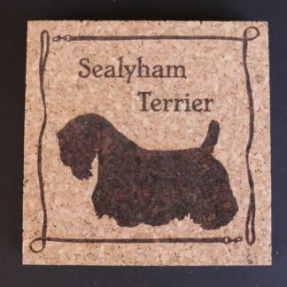 Sealyham Terrier Cork Coasters