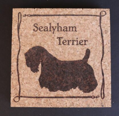 Sealyham Terrier Cork Coasters