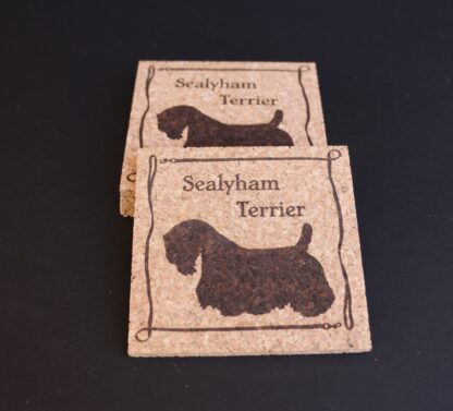 Sealyham Terrier Cork Coasters