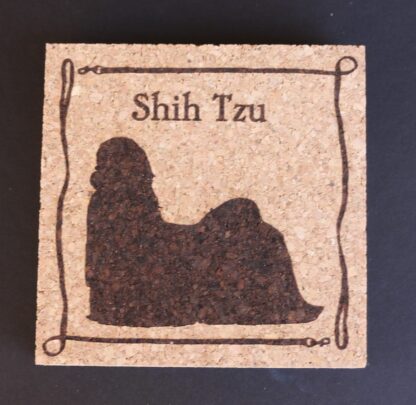 Shih Tzu Cork Coasters