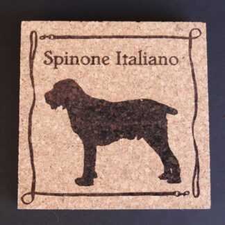 Spinone Italiano Cork Coasters