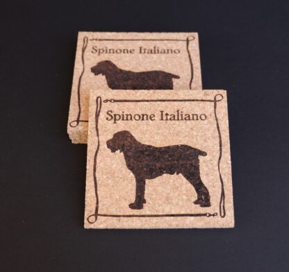 Spinone Italiano Cork Coasters