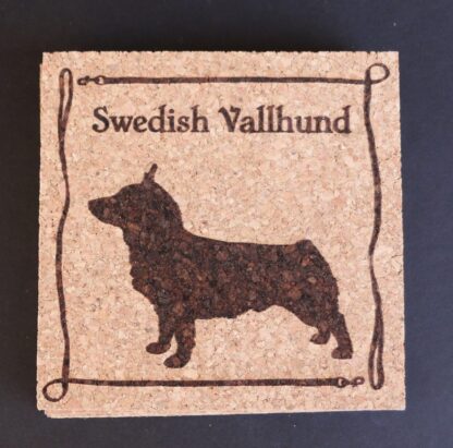 Swedish Vallhund Cork Coasters