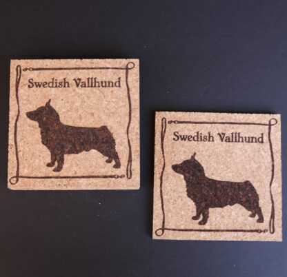 Swedish Vallhund Cork Coasters