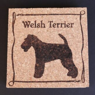 Welsh Terrier Cork Coasters