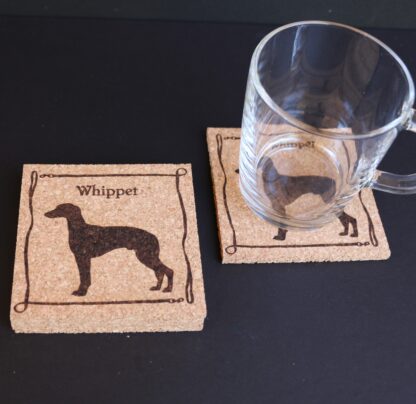 Whippet Cork Coasters