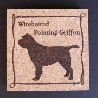 Wirehaired Pointing Griffon Cork Coasters