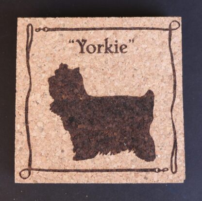 Yorkshire Terrier Cork Coasters