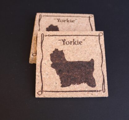 Yorkshire Terrier Cork Coasters