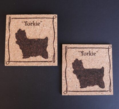 Yorkshire Terrier Cork Coasters