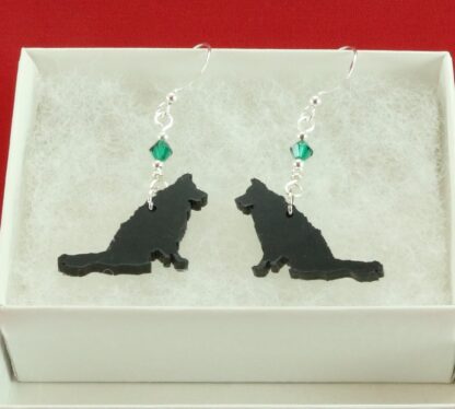 Border Collie Earrings