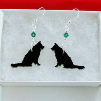 Border Collie Earrings