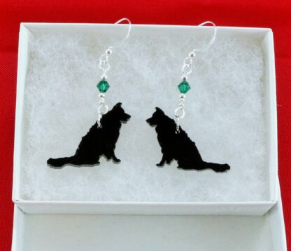 Border Collie Earrings