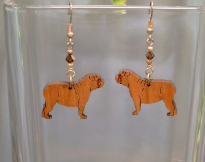 Bulldog Earrings