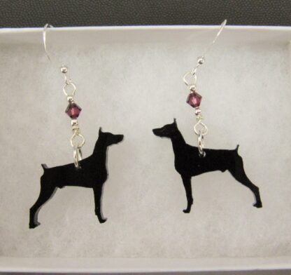 Doberman Pinscher Earrings