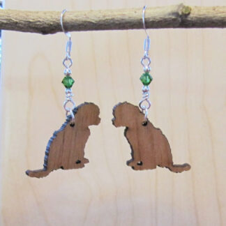 Golden Doodle Earrings