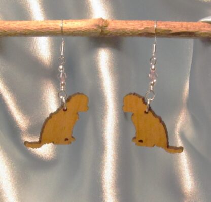 Golden Doodle Earrings